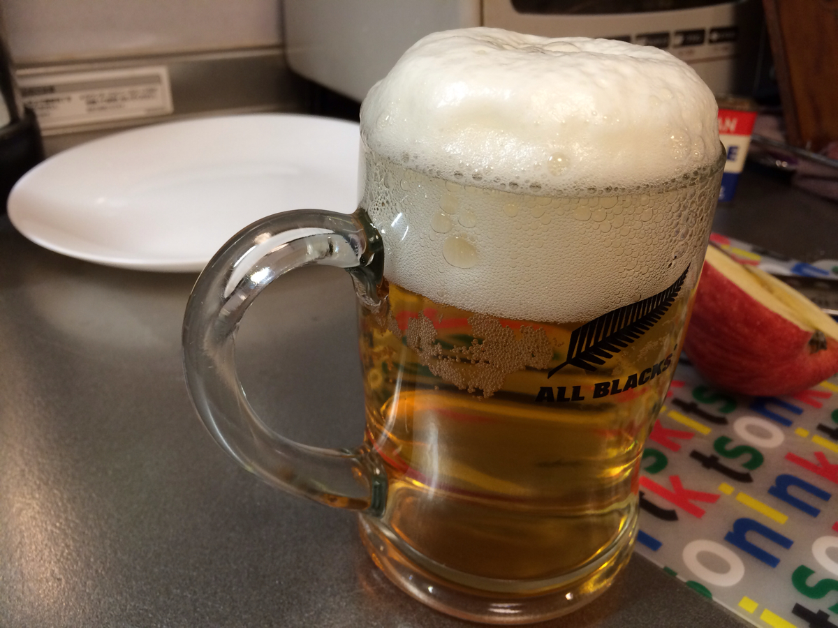 ジョッキ一杯
